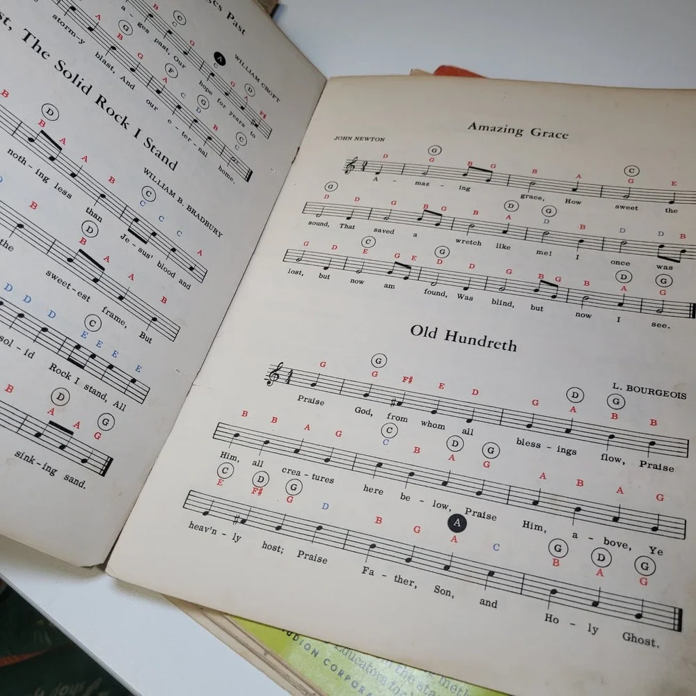 1950s Music Papers Vintage‎ Booklets Scraps Journal Audion Organ Sheet Music Lot